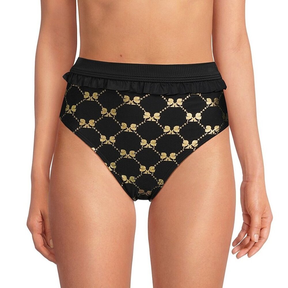 NWT Karl Lagerfeld Paris | Women's Gabrielle High Waist Bottom Black
